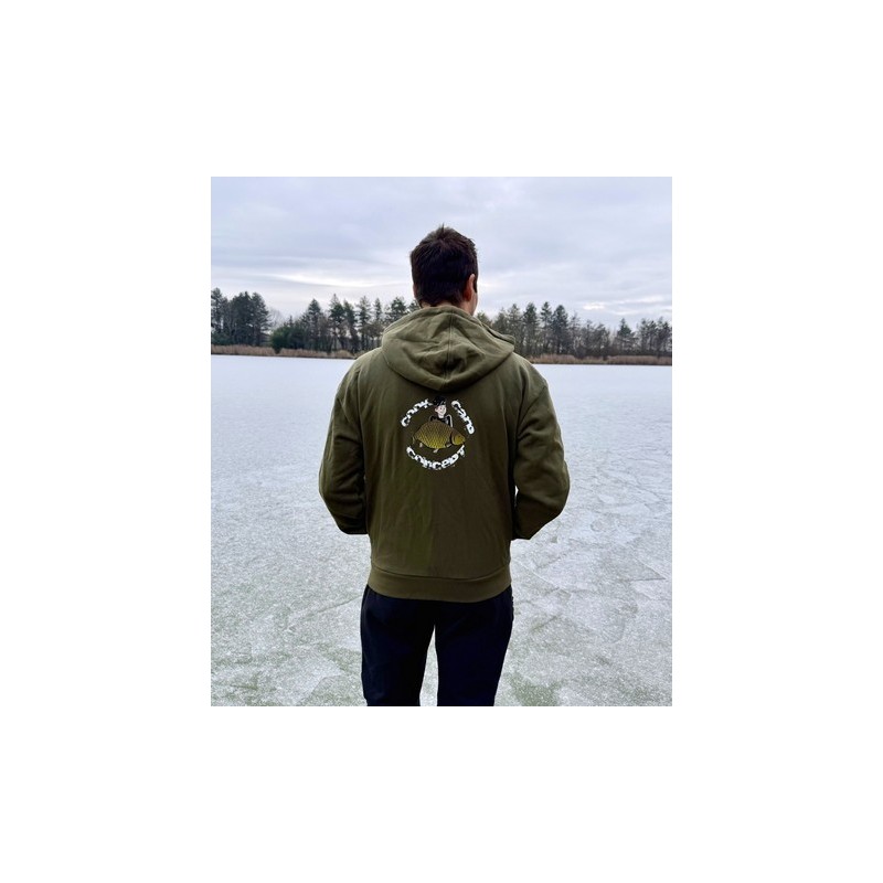 veste zippé cook carp concept